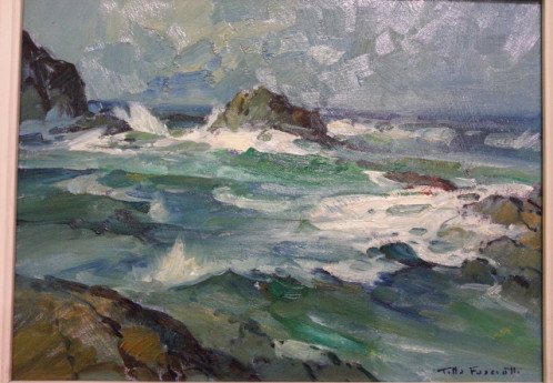 S2899 Sea Scape Oil on Board 30cm x 40cm