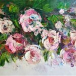 Corne Weideman - Pink and White Roses