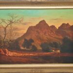 Tinus De Jongh - Cape Mountain Scene