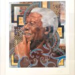 S5619 A; Mandela; Portrait A; Signed limited; 61cm x 73cm