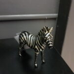 S5714; Baby Zebra; Sharon hindle; silver plated.