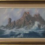 S5812; Roy Gardner; Sea Scape; Oil on board; 60cm x 40cm