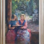 S5839; Marie Vermeulen; Artists Daughters; Oil on canvas; 95cm x 75cm